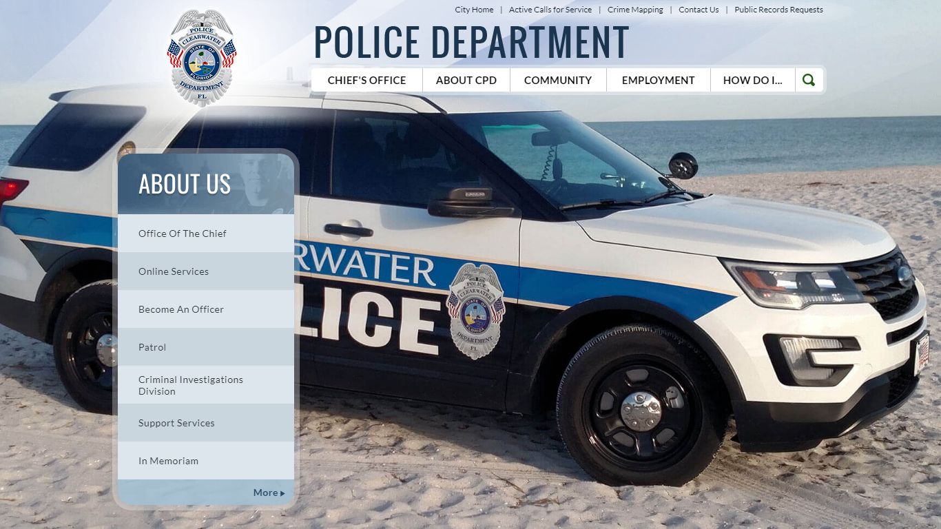 Clearwater, FL Police Department | Home
